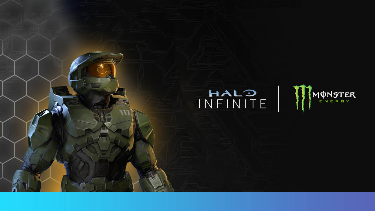Halo Infinite a Monster Energy partnerstvo
