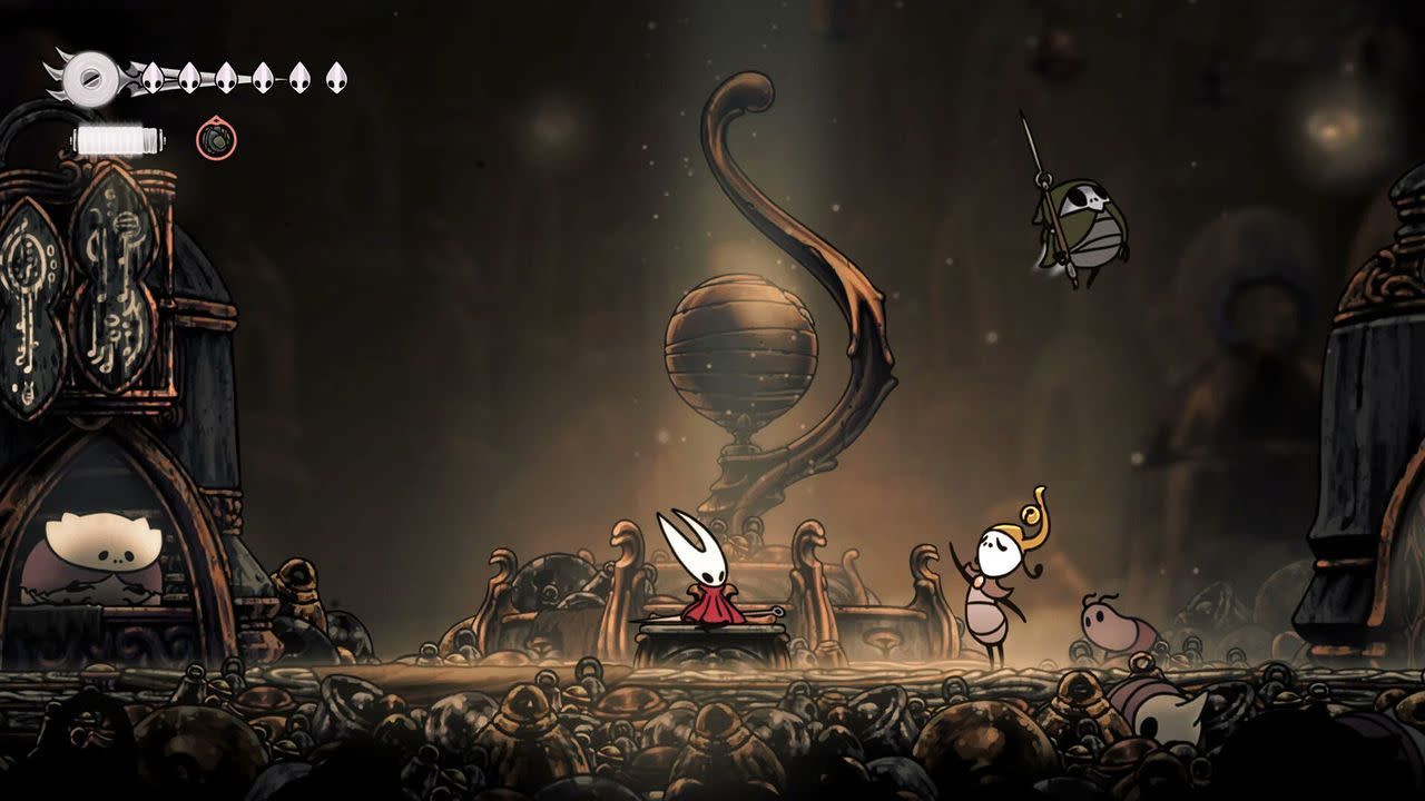 Hollow Knight - Silksong Titulka