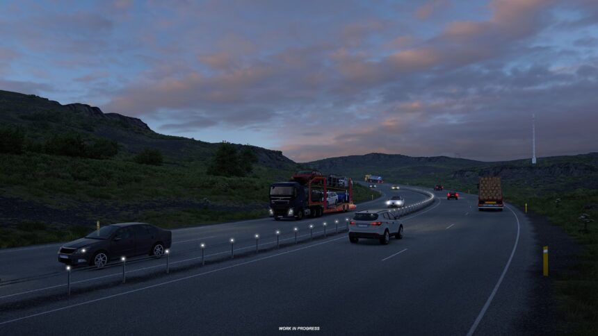 Island v Euro Truck Simulator 2