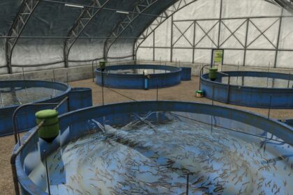 Farming Simulator 25 prinesie akvakultúru