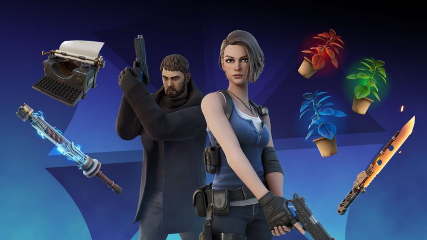 Fortnite, Resident Evil Requiem crossover Titulka