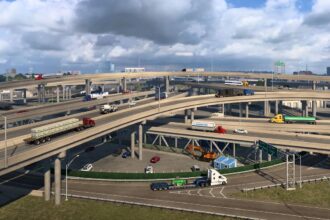 American Truck Simulator mieri do Louisiany