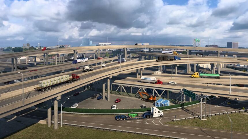 American Truck Simulator mieri do Louisiany