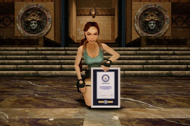 Lara Croft Guiness Titulka