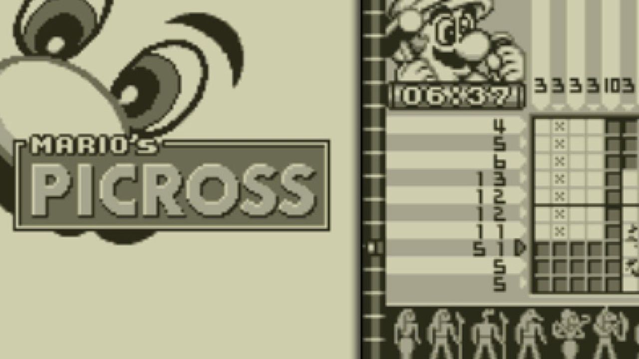 Mario Picross Titulka