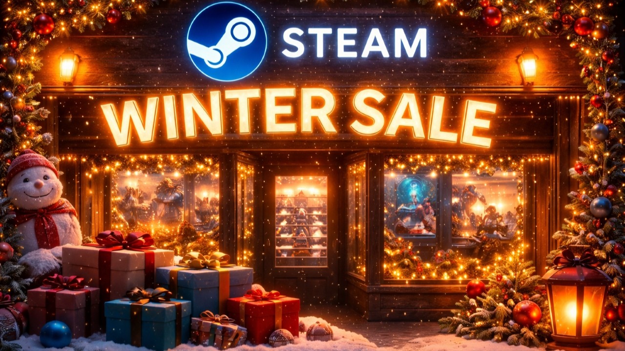 Steam spustil vianočný výpredaj