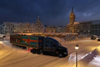 Do ATS i ETS 2 opäť dorazil Winterland - ilustračné foto