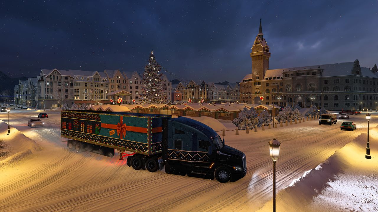 Do ATS i ETS 2 opäť dorazil Winterland - ilustračné foto