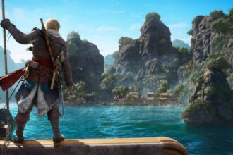 Assassin's Creed Black Flag Resynced Edward Kenway loď Karibik