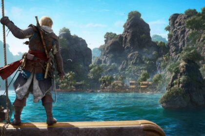 Assassin's Creed Black Flag Resynced Edward Kenway loď Karibik