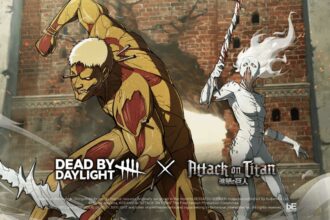 dead by daylight attack on titan Titulka