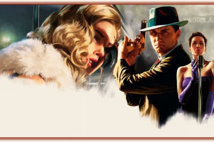 Detektív Cole Phelps z hry L.A. Noire pri vyšetrovaní v Los Angeles