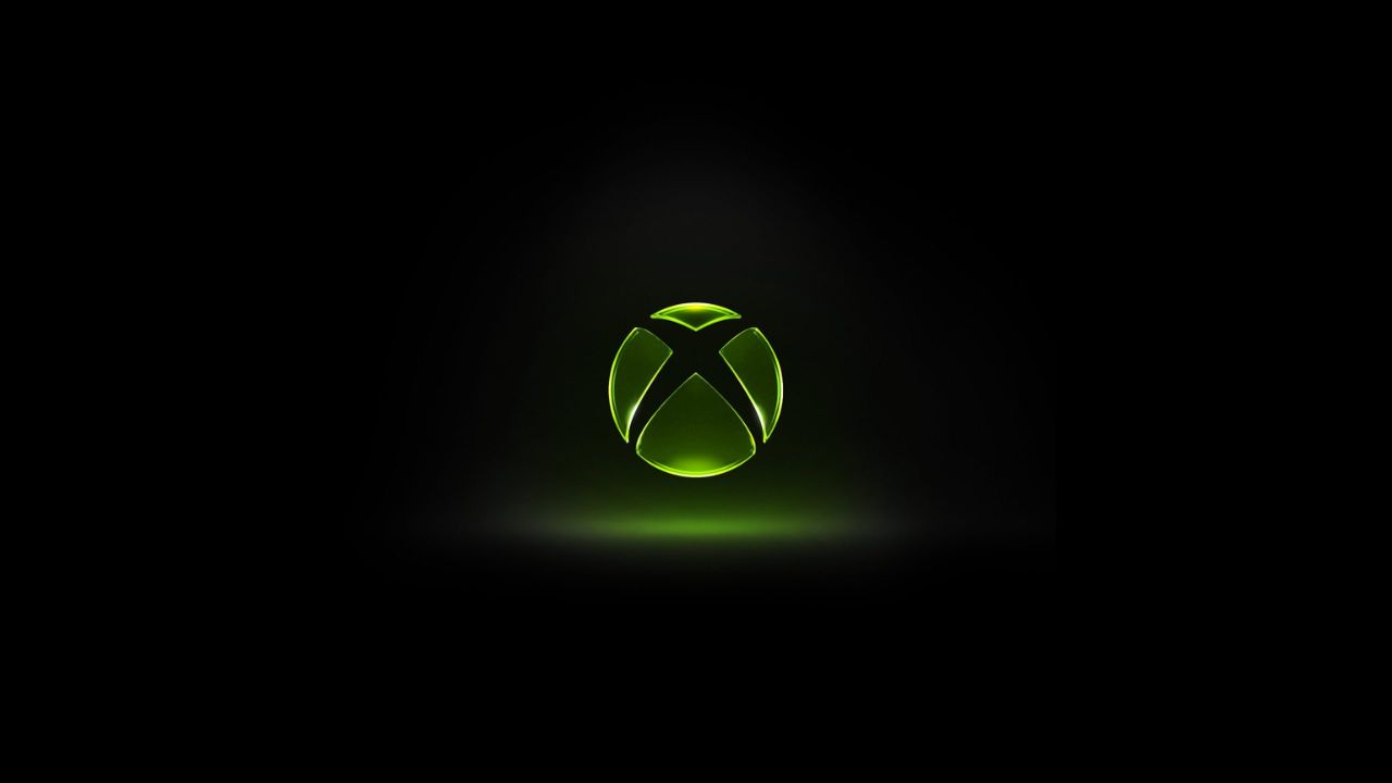 Logo Xbox na tmavom pozadí pri téme budúcnosti herného hardvéru Microsoftu