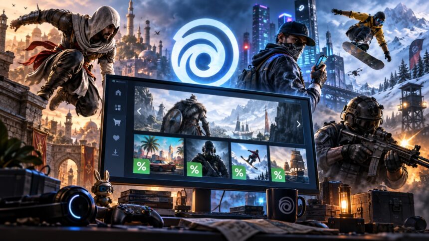 Ubisoft oslavuje a zlacňuje množstvo hier